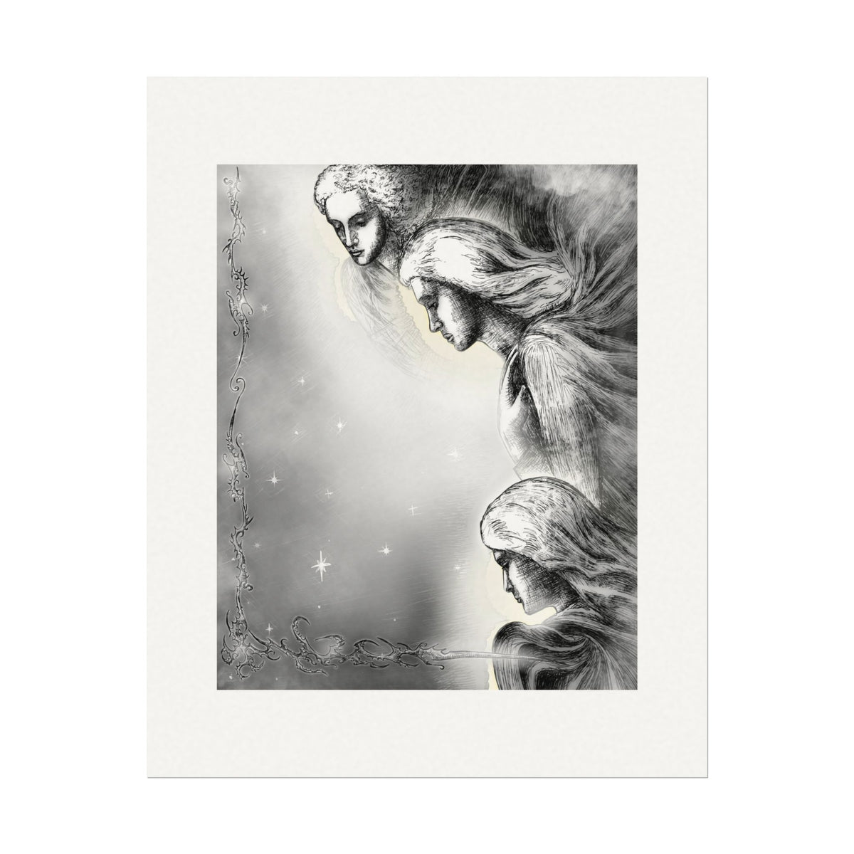 ang3ls — fine art print by way 2 neat